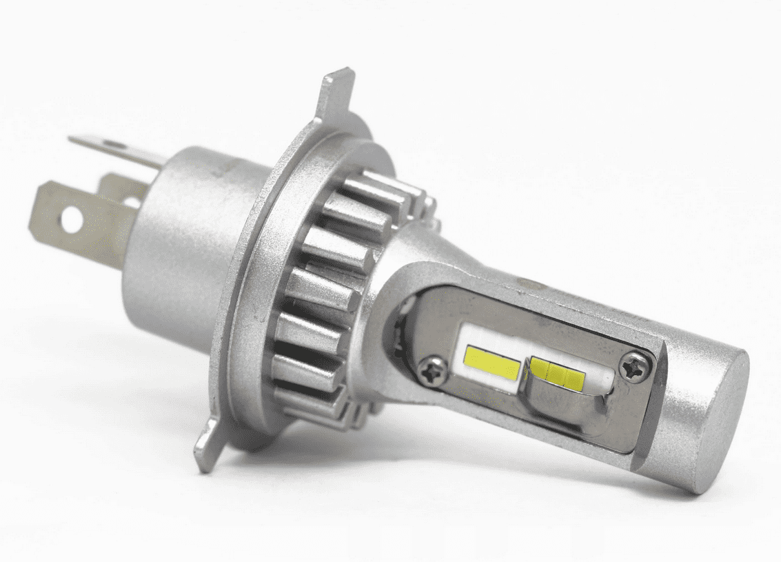 H4 CSP LED, CE E9 certifierade, 4000 LM 6000K CANBUS, 2 lampor