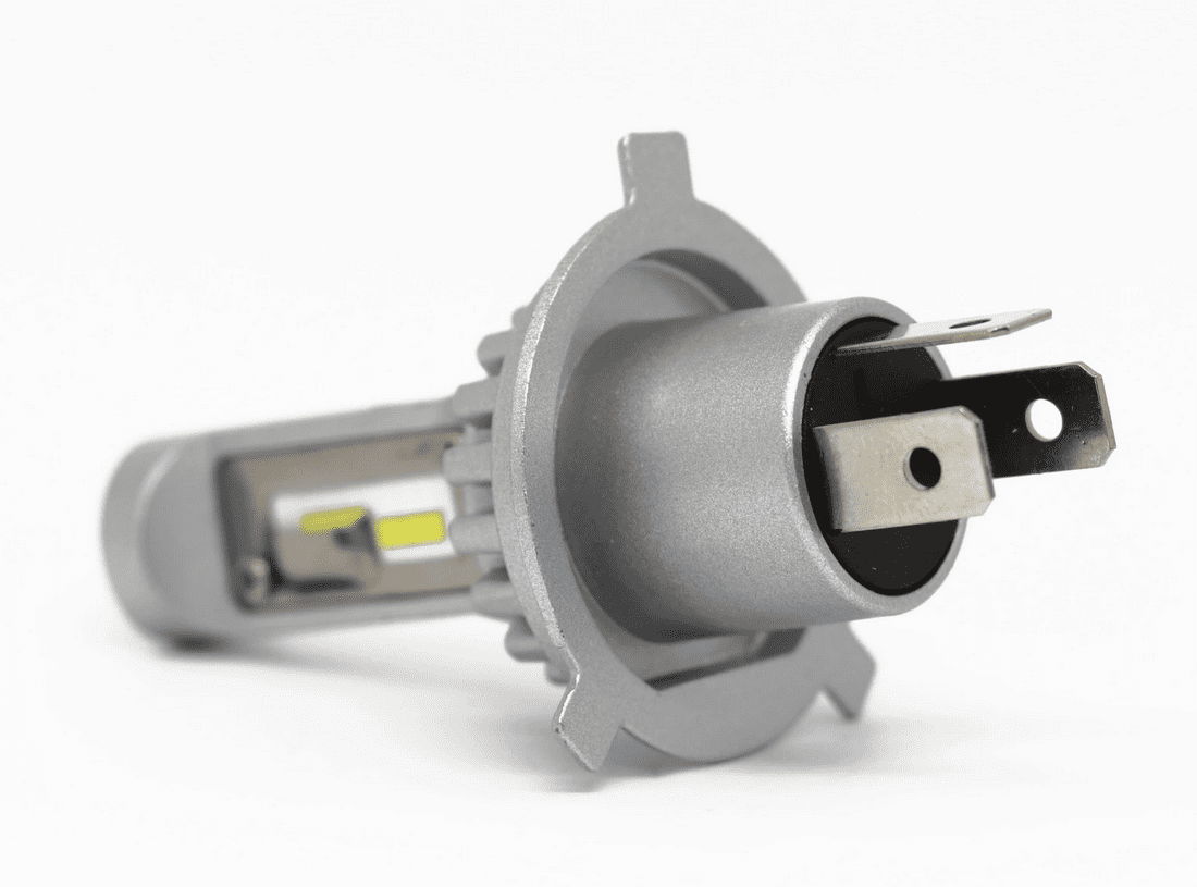 H4 CSP LED, CE E9 certifierade, 4000 LM 6000K CANBUS, 2 lampor