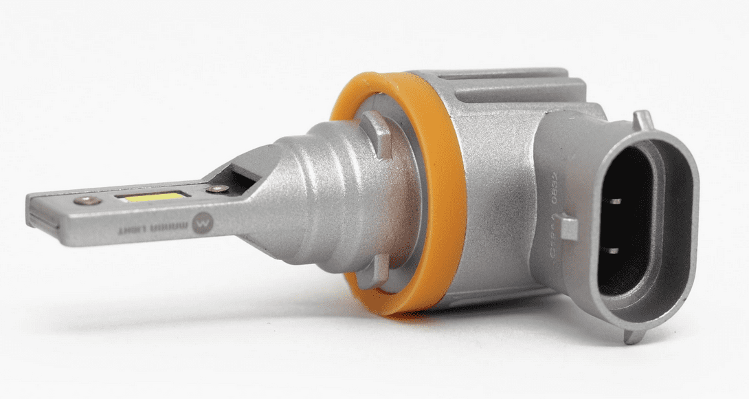 H8 / H11 CSP LED, CE E9, 4000 LM 6000K CANBUS, 2 lamps