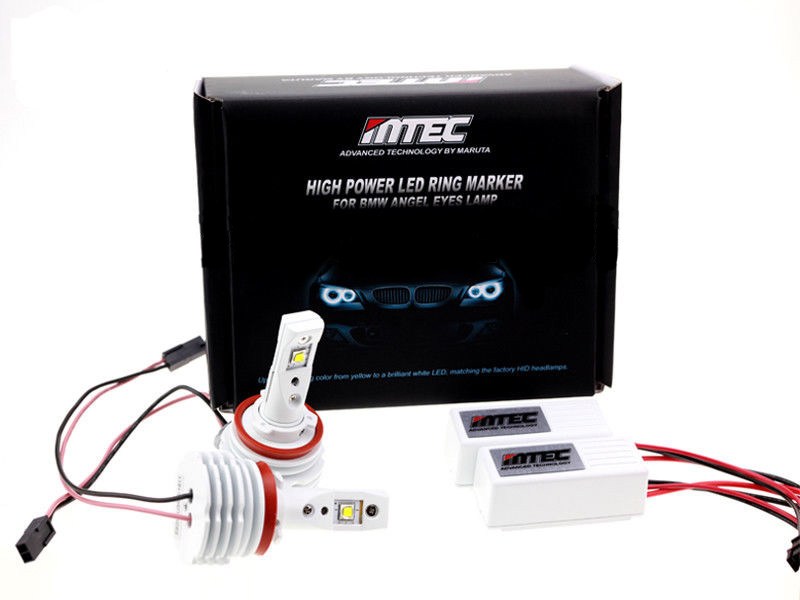 Japanska Mtec Cree LED kit för BMW Angel Eyes ringar, 7000K, 2 LED 26W ~2565 Lumens (v4) - F01, F02