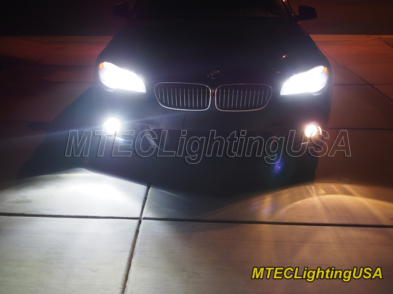 MTEC 6000K H8 H9 H11 LED Fog / Driving Light Bulbs, extreme powerfull 3100+ Lumen