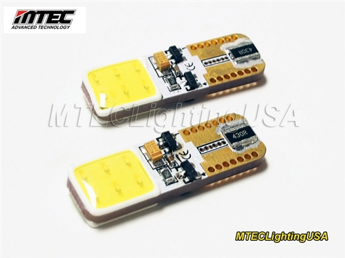MTec T10 W5W 194 168 COB Canbus Error Free LED (2 st)