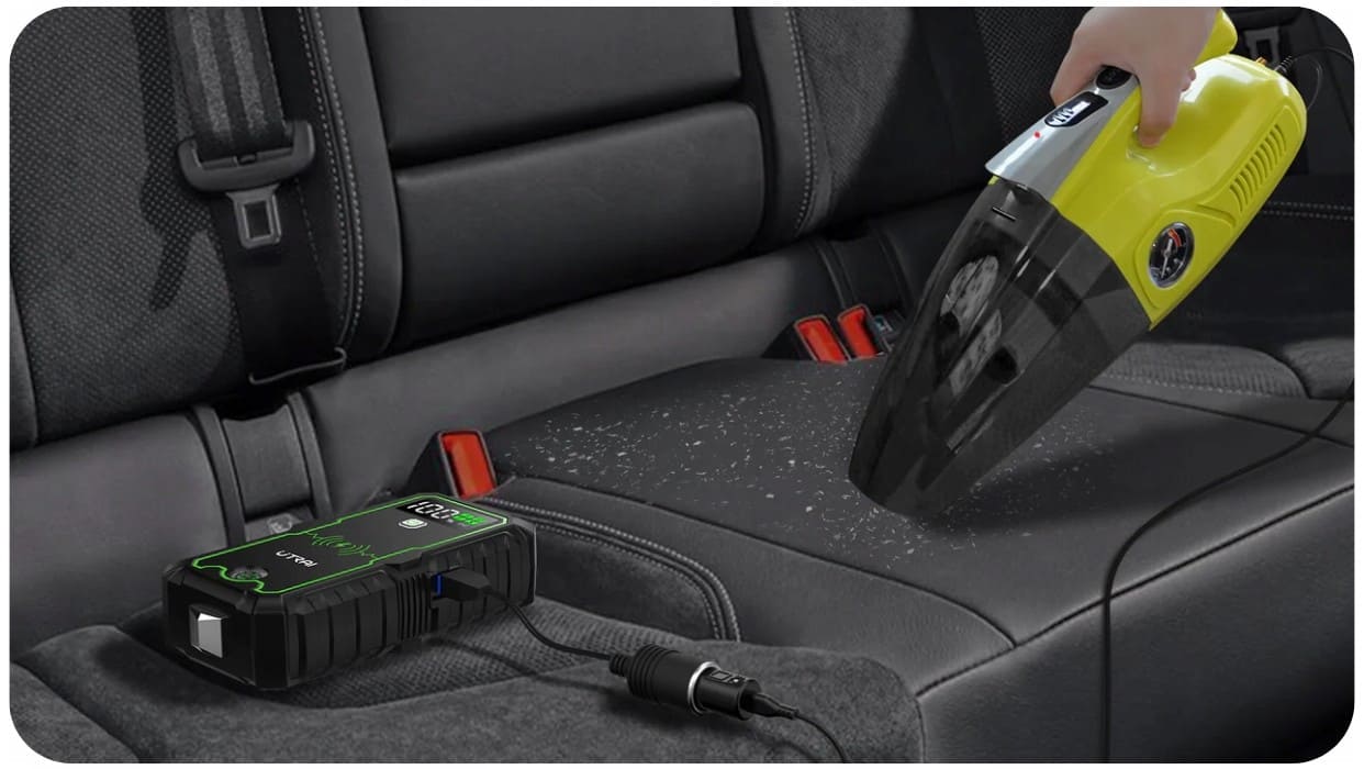 Jump Starter Power Bank 16000mAh with LCD display and wireless charging from UTRAI