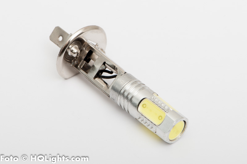H1 Xtreme LED, extra powerfull 7.5W 400LM, 5 led, white 6000K (1 lamp)