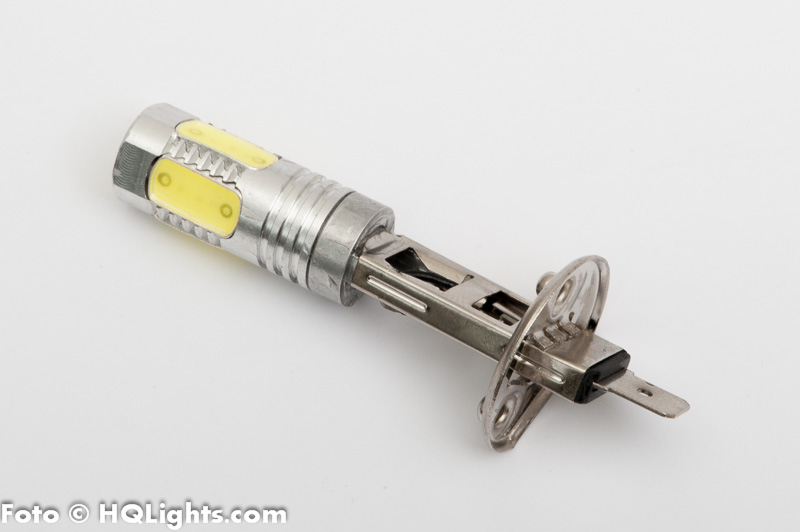 H1 Xtreme LED, extra powerfull 7.5W 400LM, 5 led, white 6000K (1 lamp)