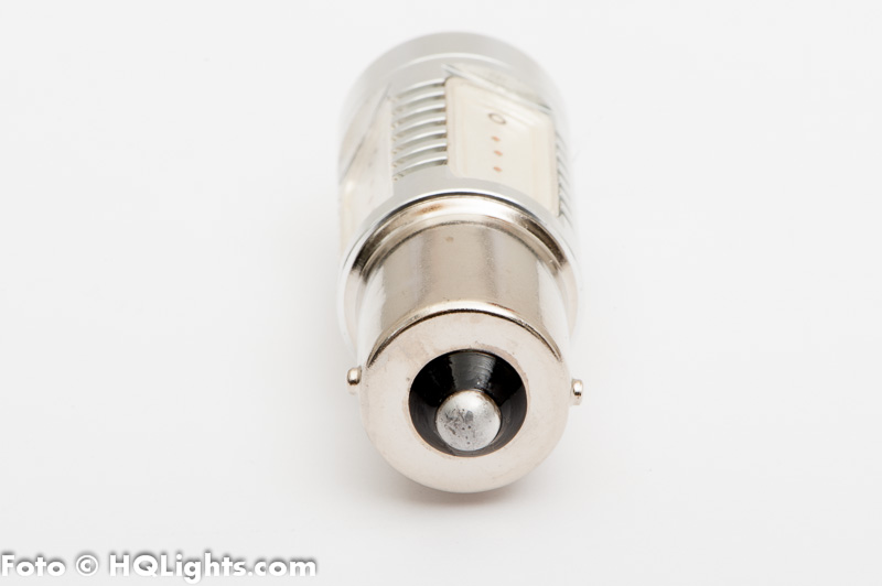 BA15S (P21W)  Xtreme LED, extra stark, 5 led, CREE, röd 12v (1st)