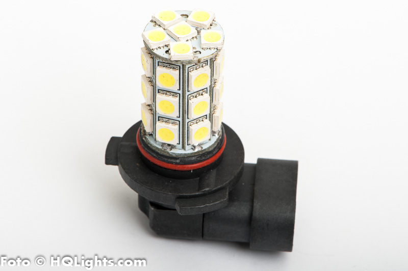 9005 LED lamp, 27 led, 2 lamps