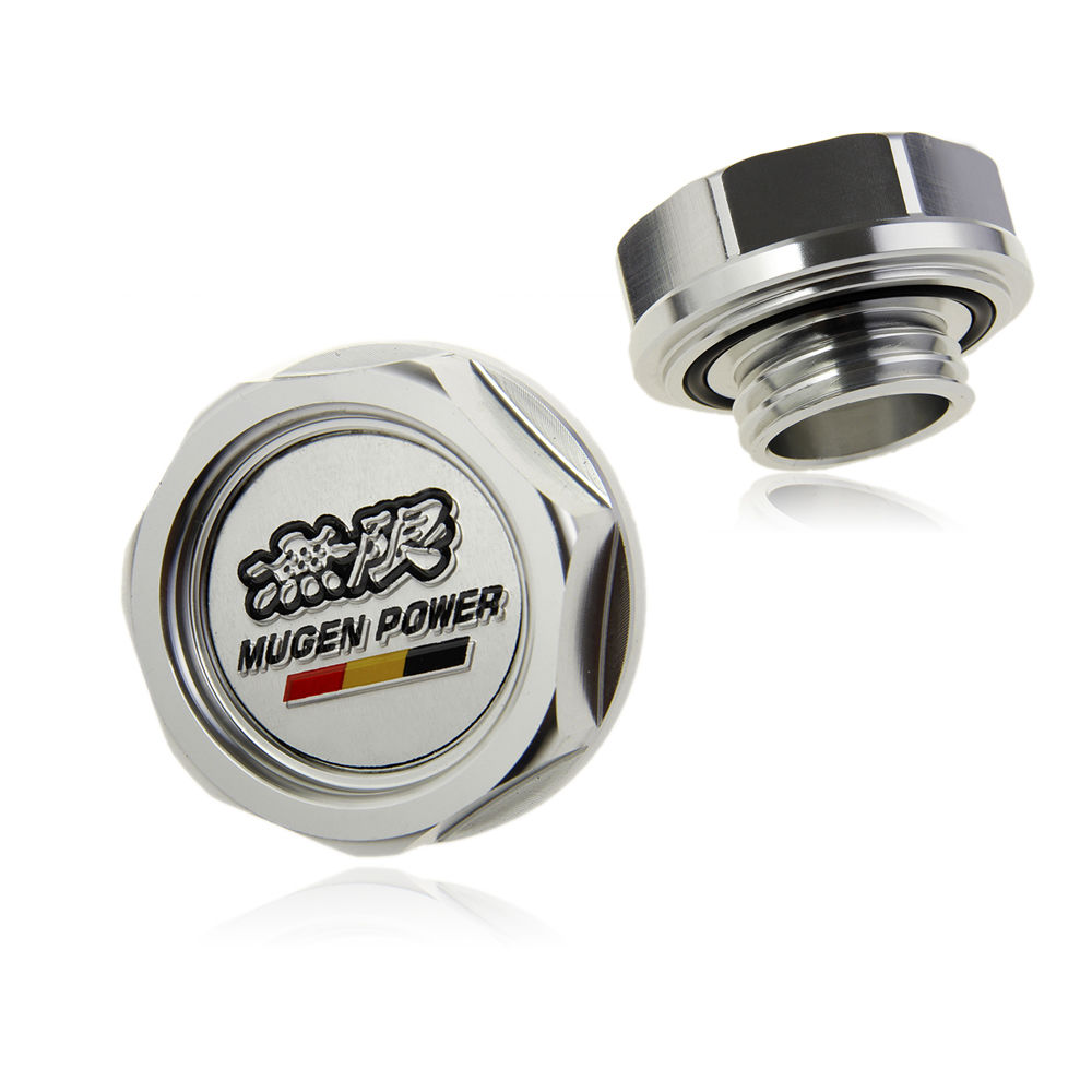 Mugen Engine Oil Fuel Filler Filter Tank Cap Cover Plug Aluminium For Honda
