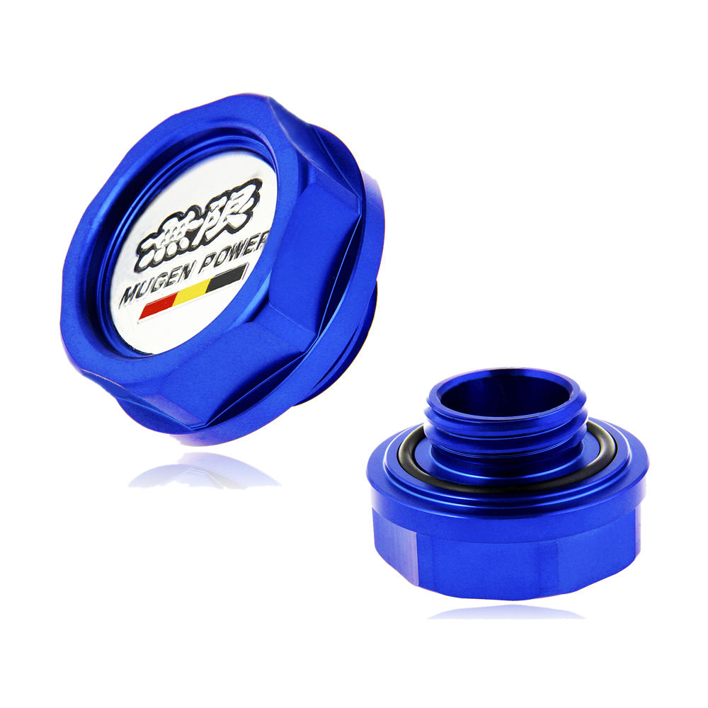 Mugen Engine Oil Fuel Filler Filter Tank Cap Cover Plug Aluminium For Honda