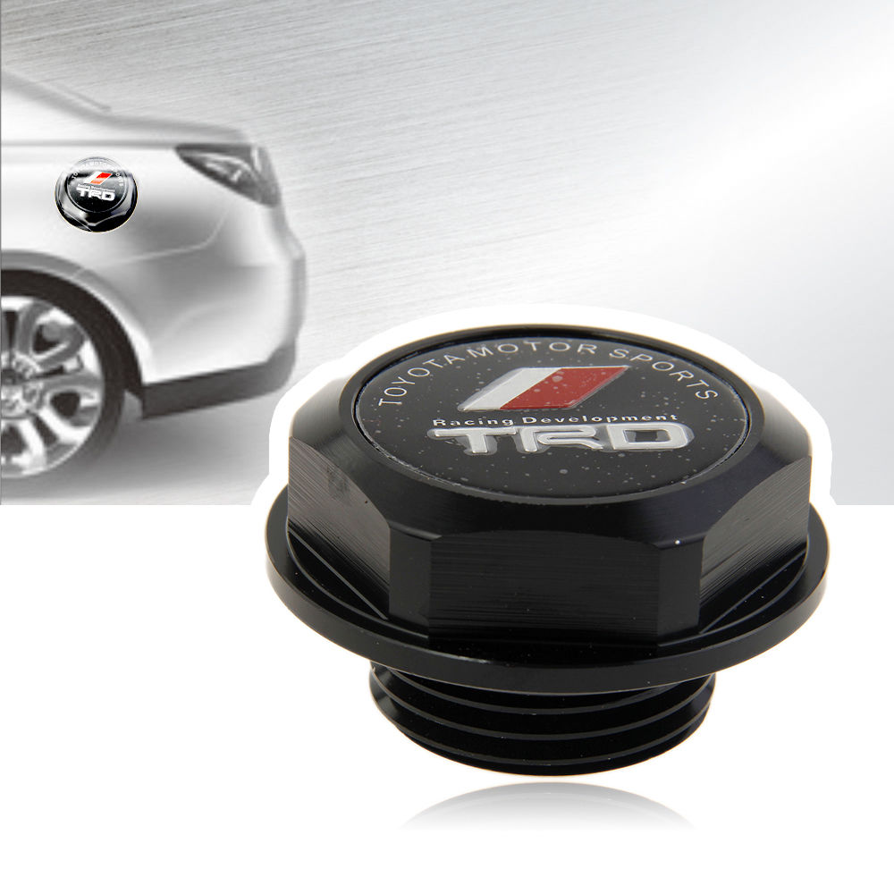 TRD aluminium engine oil fuel filler cap cover for Toyota, Lexus, Scion