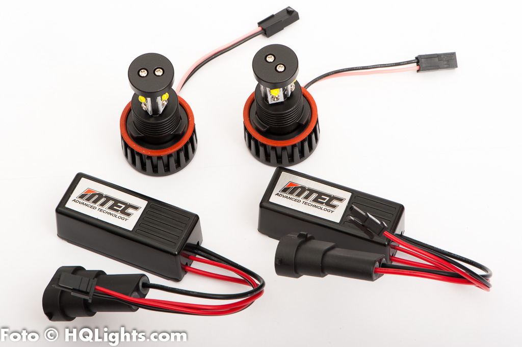 Mtec Extreme Power LED kit for BMW F01 7-series Angel Eyes, H8, 7000K, 9W (v2)