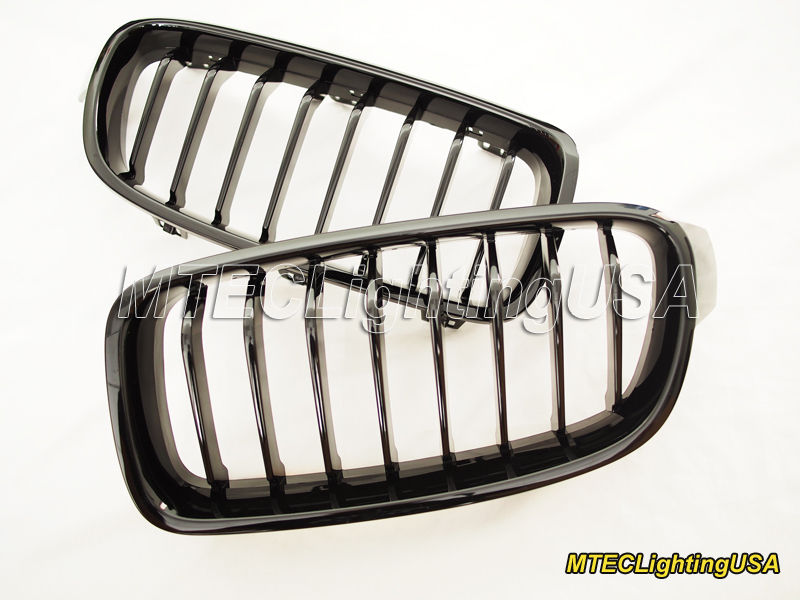 BMW Gril / Kidney, E39, black matt