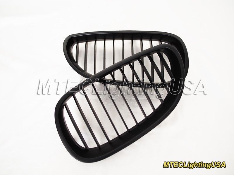 BMW Gril / Kidney, E39, black matt