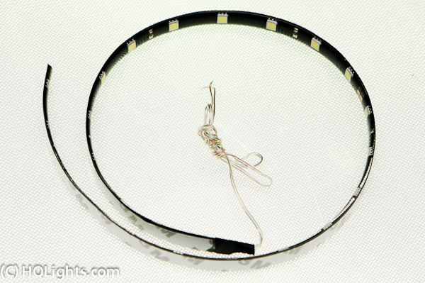 LED Soft Light stripe, 60cm, 24 LED, 12V, 10 mm