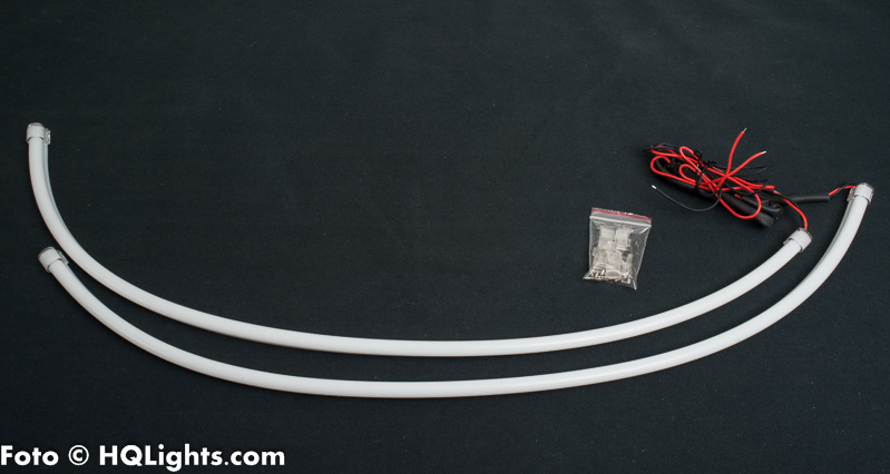 Flexible DRL Tube, white, 12V, 60cm (2 pcs)