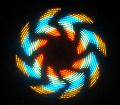 Spoke Light - USB Programmable LED Car wheel light RGB
