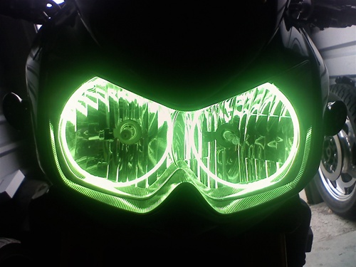 Angel Eyes Halo 4 Rings, CCFL, green BMW E36 E38 E39 E46 and other cars