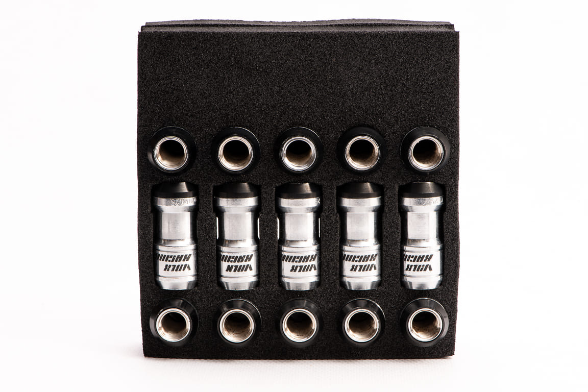 Rays Volk Racing Wheel nuts M12 x 45 mm 60°, steel, 20 pcs incl. adapter and tool
