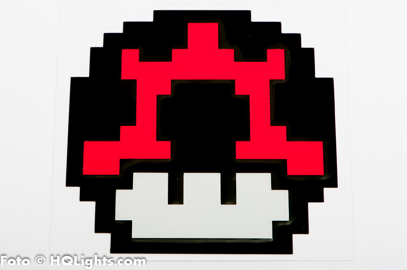 Klistermärke Retro Game, 80x75mm