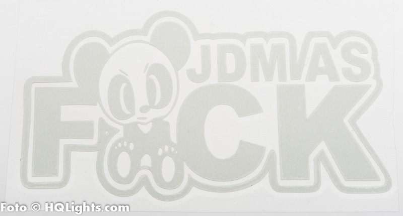 Sticker JDM As Fuck, 150x60mm