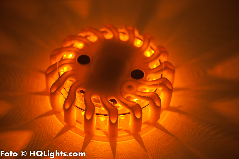Magnetic UFO LED Road Flare Safety Emergency Light, shock proof, water proof, yellow