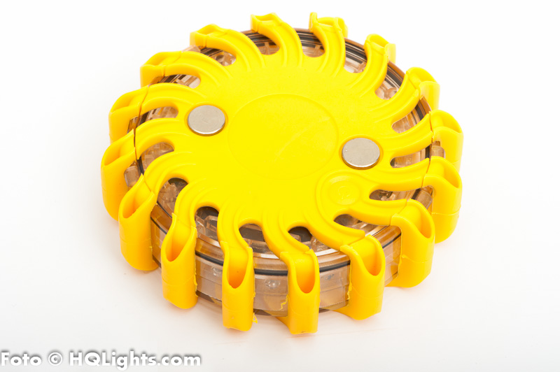 Magnetic UFO LED Road Flare Safety Emergency Light, shock proof, water proof, yellow