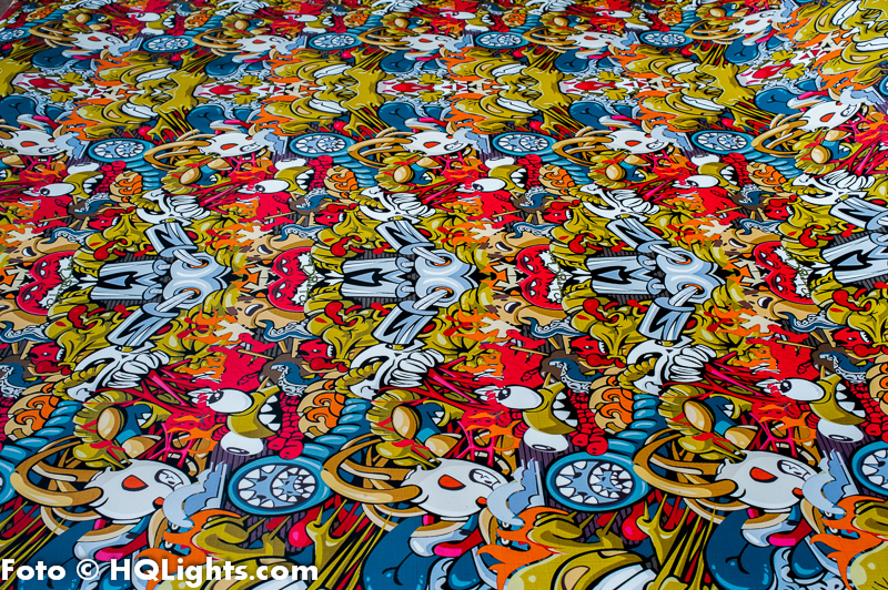 Vinylfolie, teckande monster, 40x152 cm