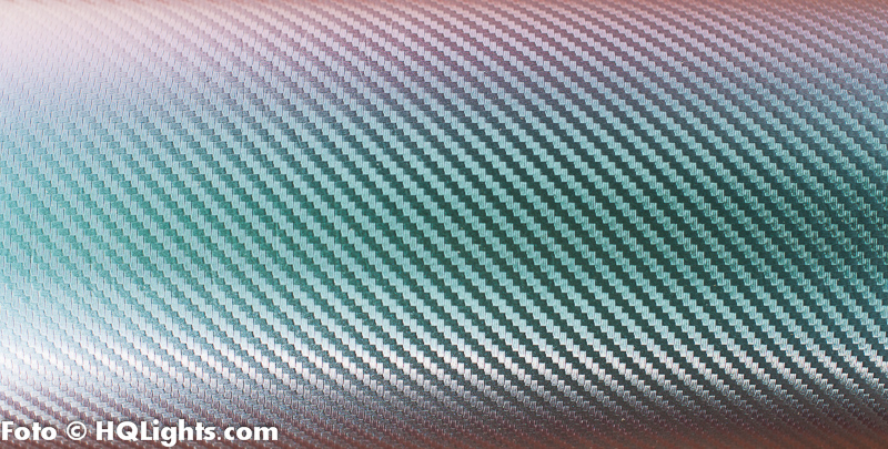 Wrapping vinyl foil , 3D carbon fibre, dark cameleon color black-purple-blue-green, price for 10 x 152 cm