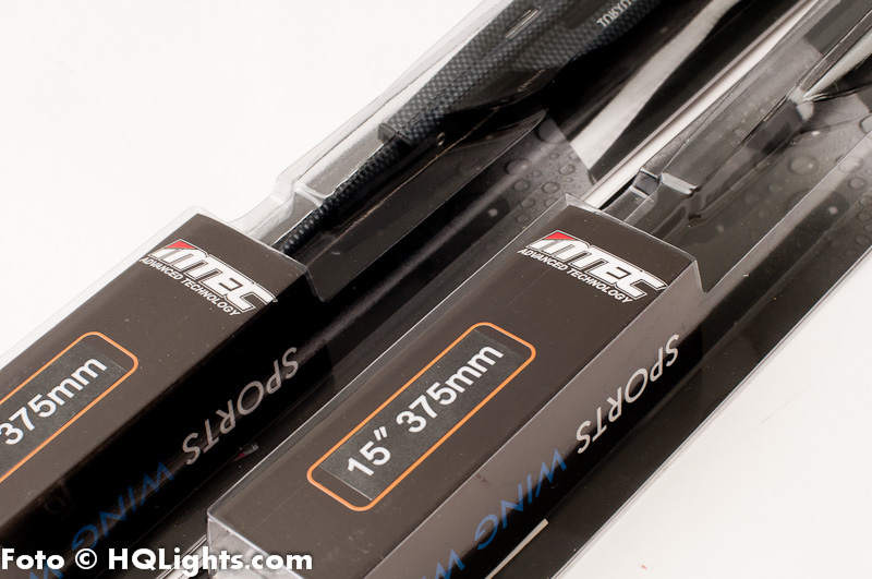 Mtec Racig Sports Wiper Blades, silver (1 blade)