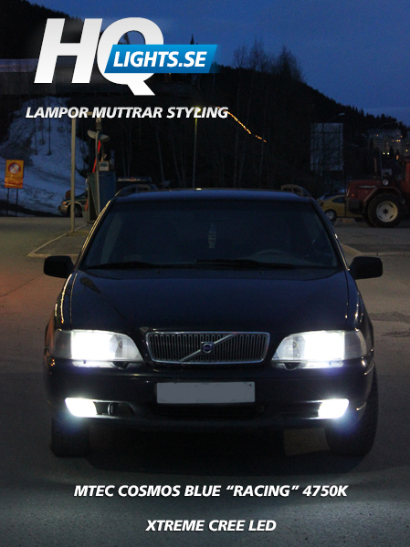 Mtec 9005 HB3 Cosmos Blue White, Racing Halogen Bulbs 100W 4750K