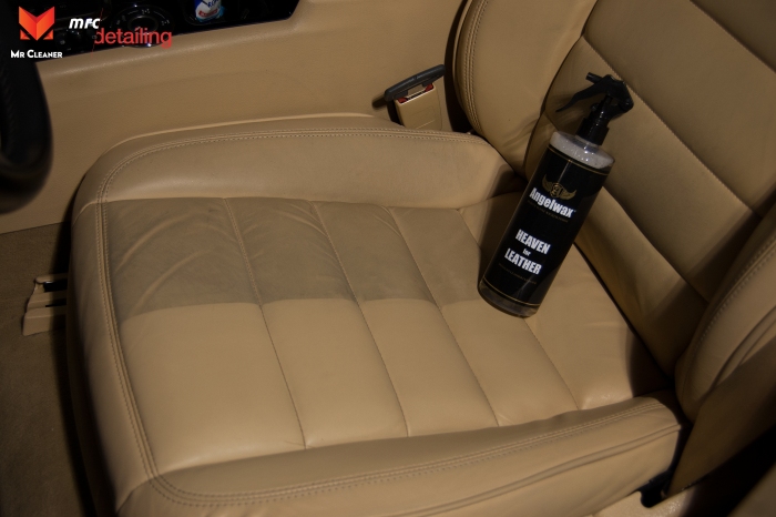 Angelwax Leather Cleaner Conditioner 500ml bottle for cleaning and nourishing car leather