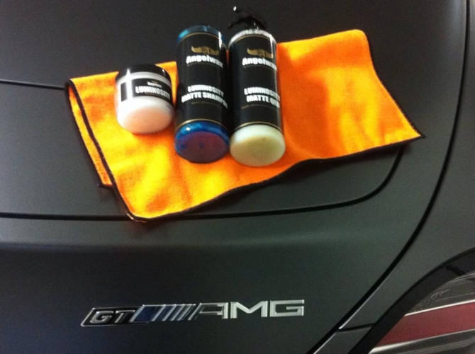 Angelwax Car Wax Matt Finish 30ml bottle for protecting matt paint and wrap film surfaces