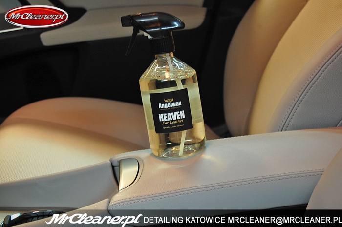 Angelwax Leather Cleaner Conditioner 500ml bottle for cleaning and nourishing car leather