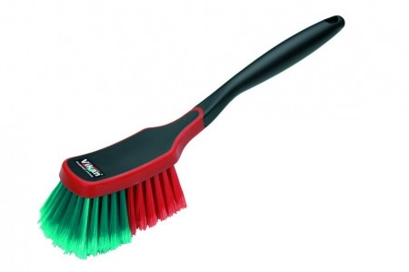 Vikan Wheel Brush with Safe Edge for gentle cleaning of painted and polished wheels