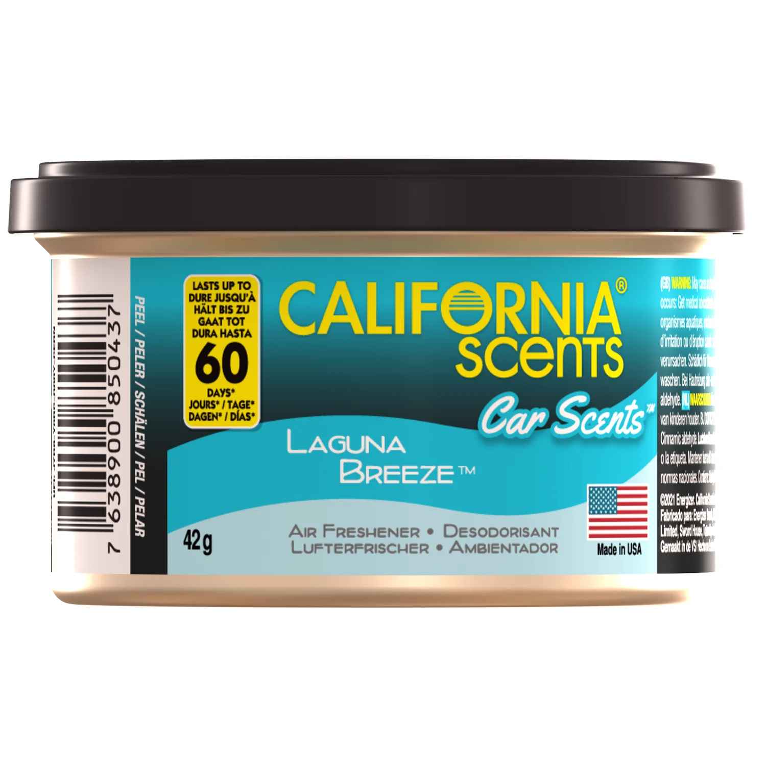 California Scents puszka zapachowa do auta Laguna Breeze - zapach morski