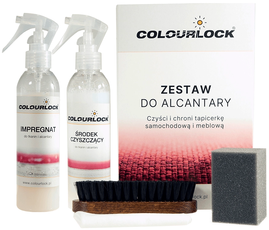 Colourlock Alcantara Cleaning & Impregnation Kit for car interior seats and steering wheels