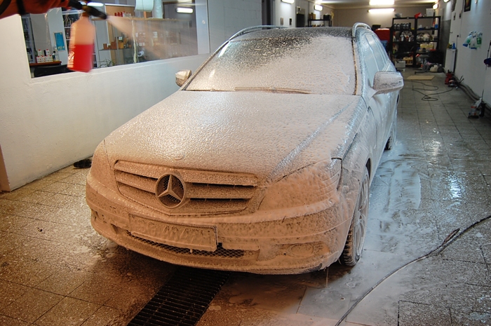 Angelwax FASTFOAM aktiv skum förtvätt koncentrat 1000ml flaska för professionell biltvätt