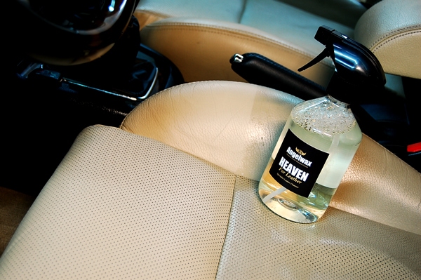 Angelwax Leather Cleaner Conditioner 500ml bottle for cleaning and nourishing car leather