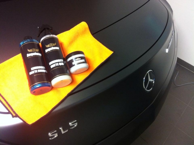 Angelwax Car Wax Matt Finish 30ml bottle for protecting matt paint and wrap film surfaces