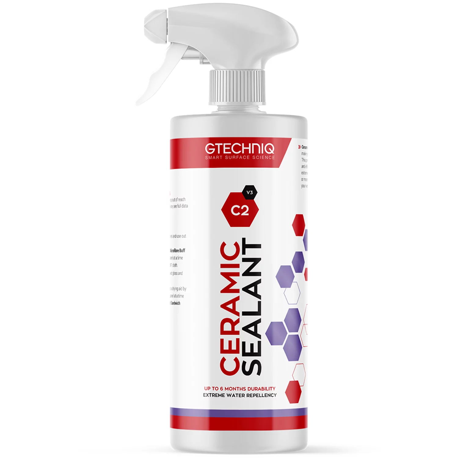GTECHNIQ Ceramic Sealant 250ml bottle for quick application ceramic paint protection