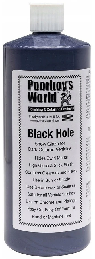 Show Glaze Poorboy's World 964ml tin with deep gloss and wet look finish for all paint types