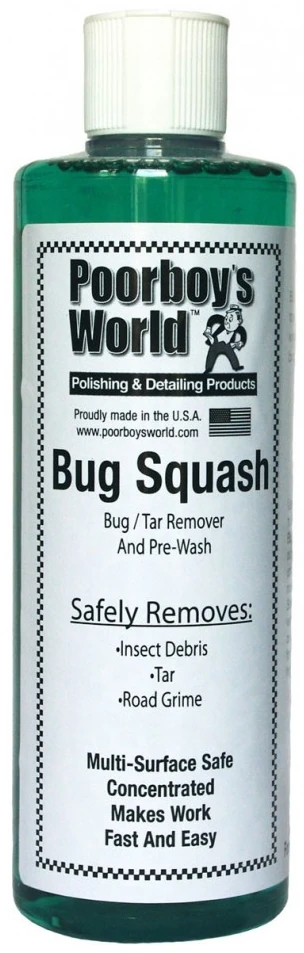 Poorboys World Bug Squash 473 ml usuwa owady i smołę