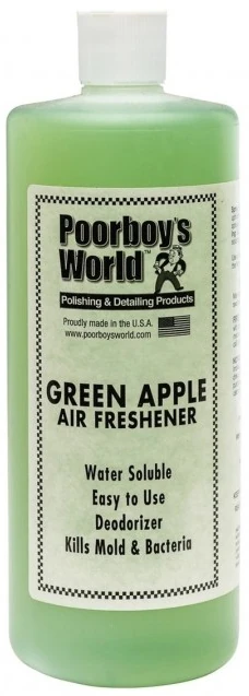 Poorboys World Green Apple skuteczny neutralizator i odświeżacz Zielone Jabłko 946ml