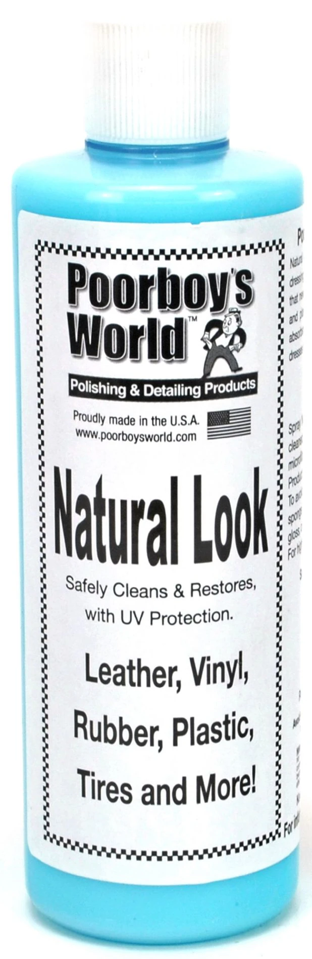 Poorboys World Natural Look Marcepanowy do plastików wewnętrznych kokpitu satyna 473ml