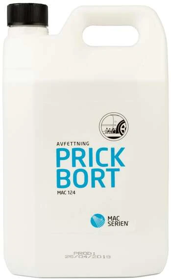 Prickbort MAC 124 usuwa smołę klej, bezpieczny dla wosku powłoki 2,5L