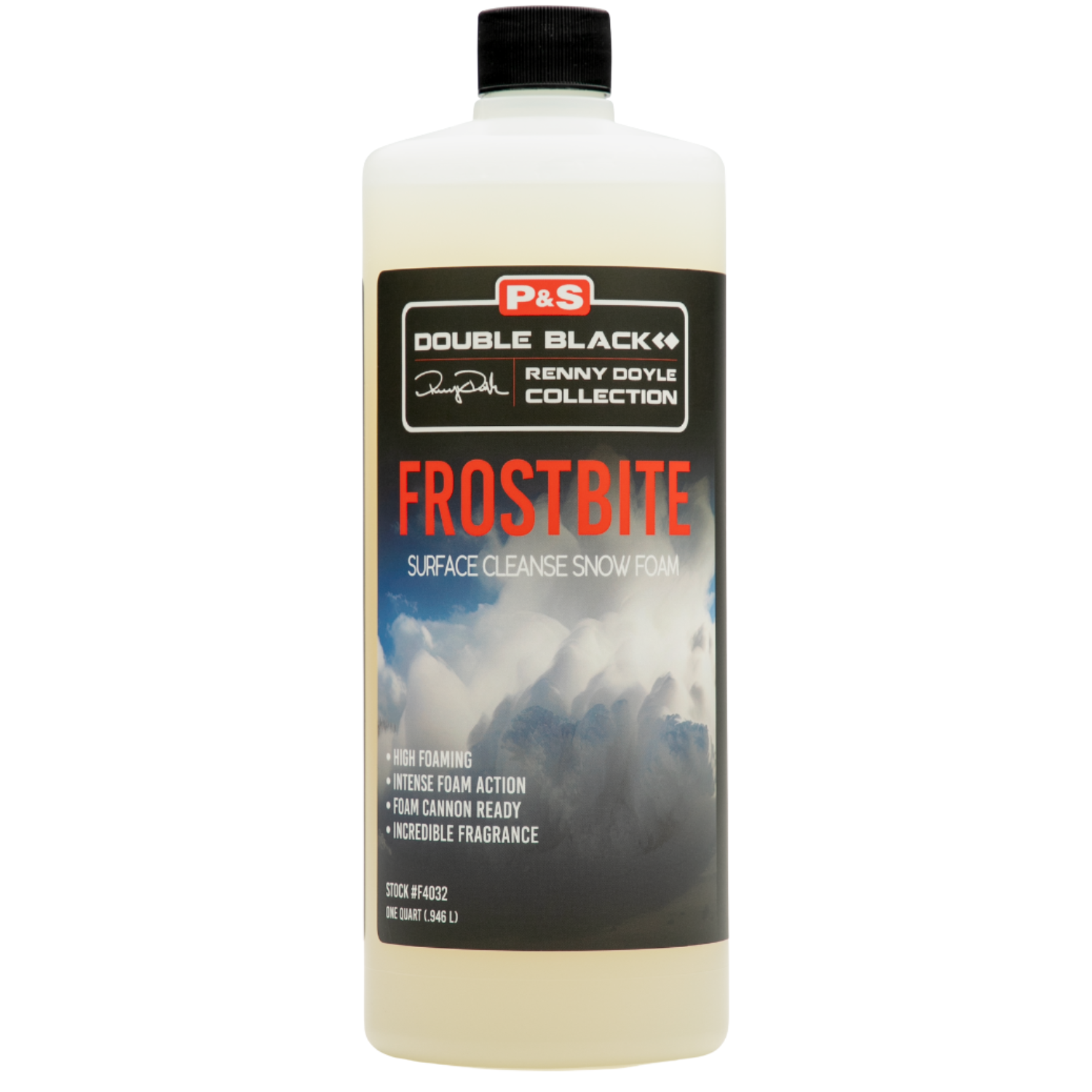 P&S Snow Foam 946ml bottle for deep cleaning and paint protection during pre-wash