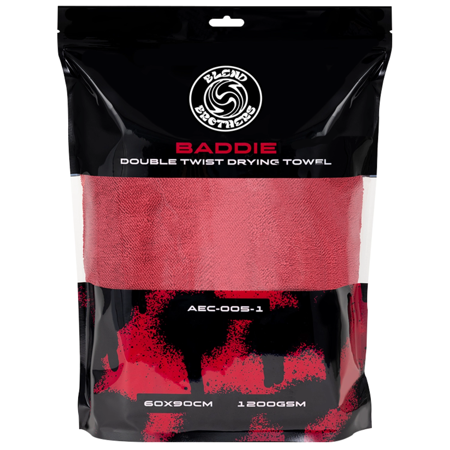 Microfibre drying towel 1200GSM double-sided from Blend Brothers for drying bodywork and glass