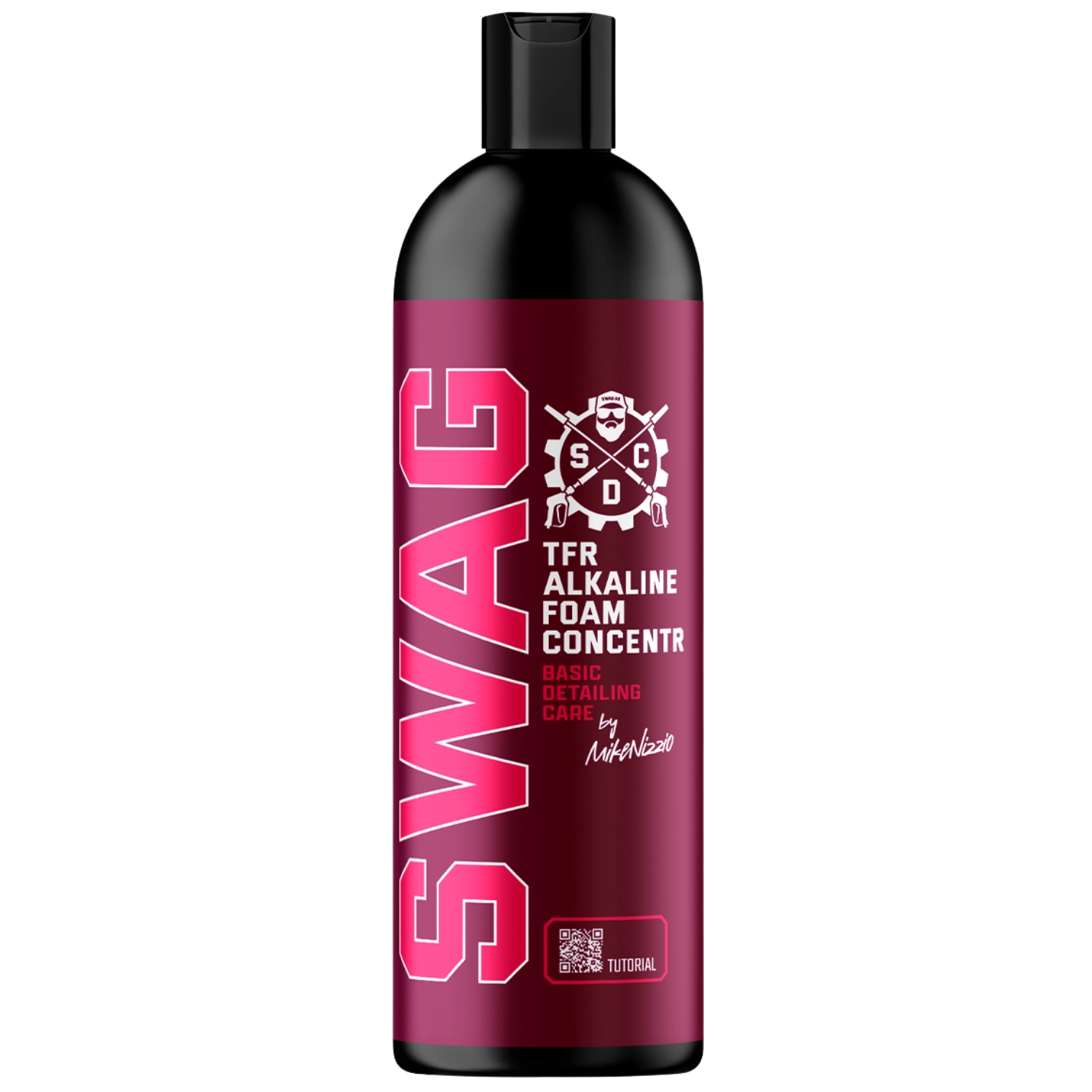 SWAG Alkaline Pre-Wash Concentrate 500ml bottle for vehicle detailing and pre-washing
