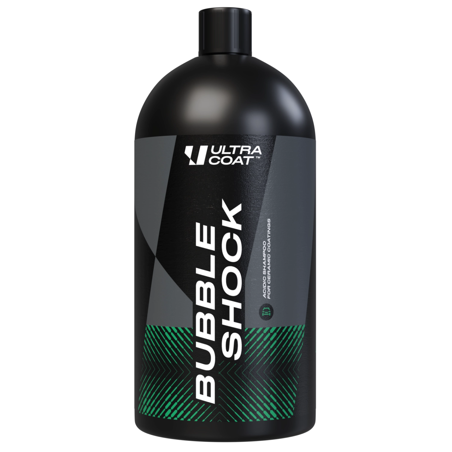 Ultracoat Acid Car Shampoo 1L bottle with orange scent for removing limescale and mineral deposits