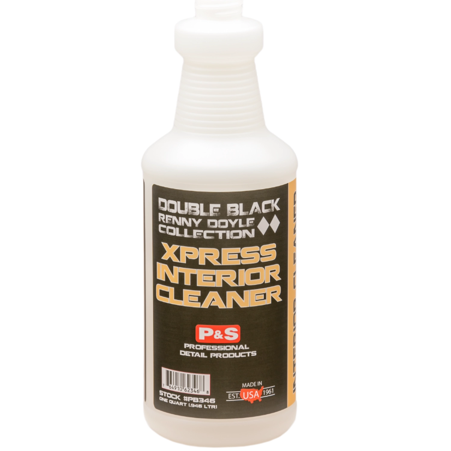 P&S Safety Bottle Xpress OSHA-compliant safety bottle for professional interior cleaning with permanently printed label